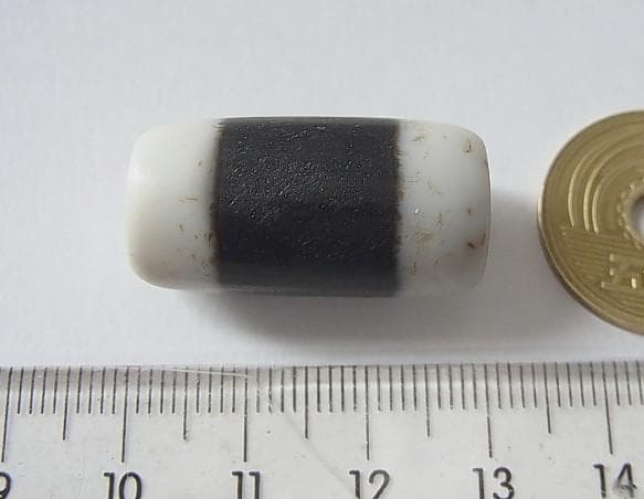 ★D0602★古代石 (210) chung dzi 老線珠　ジービーズ天珠