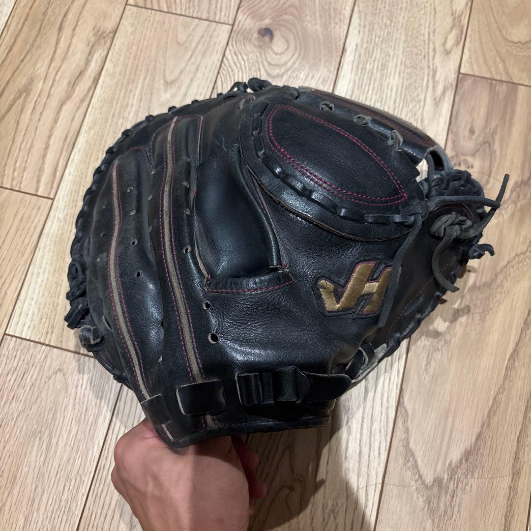 ハタケヤマ　硬式グローブ　キャッチャーミット