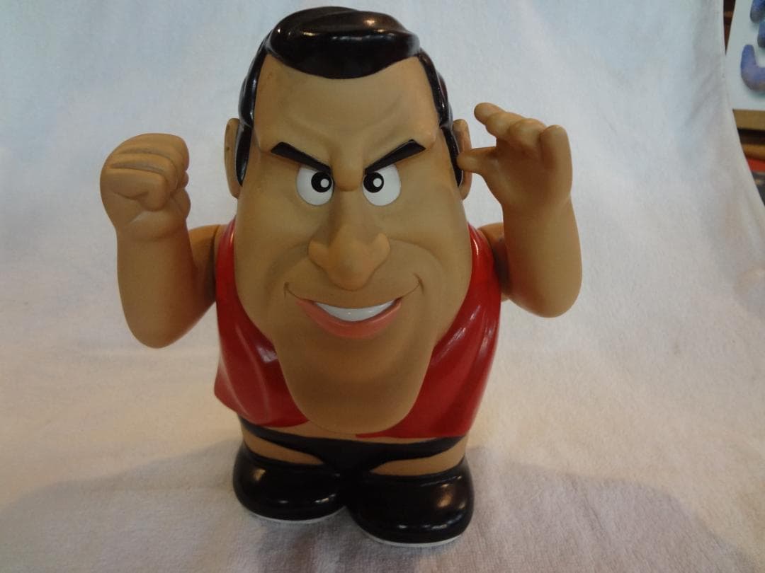 アントニオ猪木　　ソフビBIG貯金箱