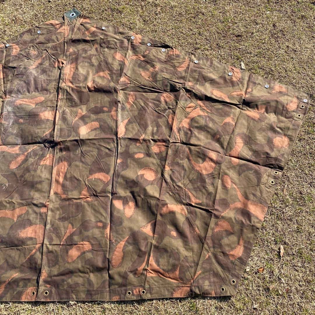 3*1様 ハンガリー軍　軍幕②　ポンチョ　２枚　ポール・ペグセット　ワンポールテ