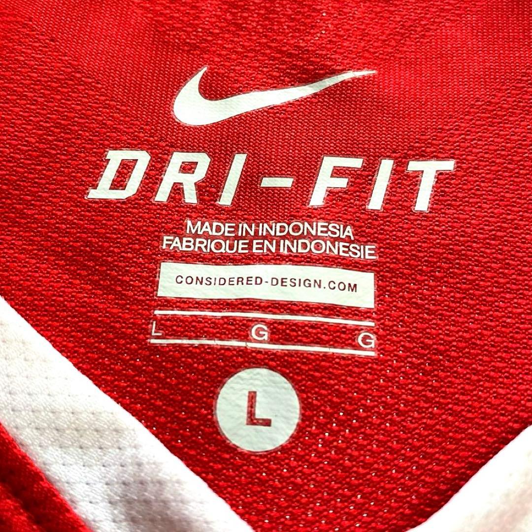 NIKE マンチェスターユナイテッド 10/11 長袖 ホーム ユニフォーム L