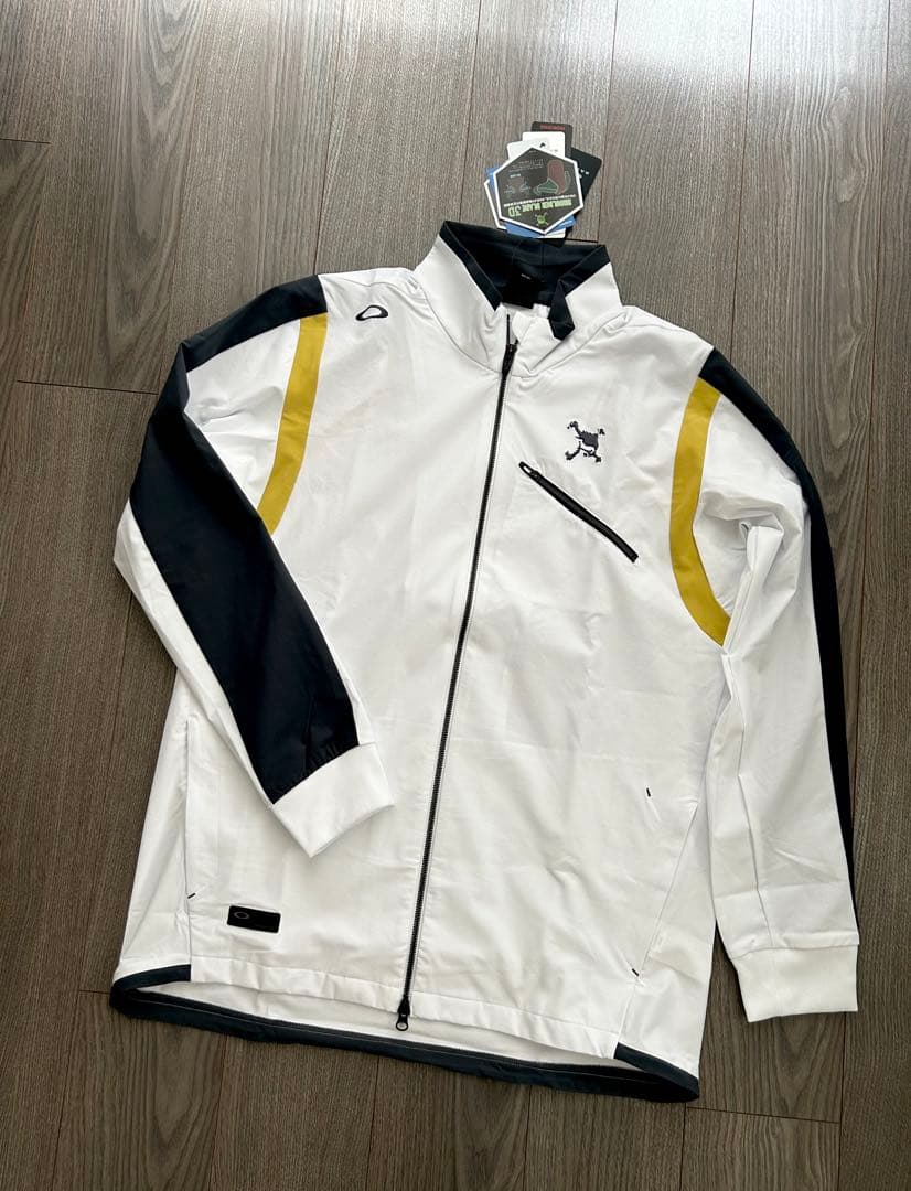 新品 OAKLEY オークリー 立体ゴルフジャケット UPF50 耐久撥水XXL