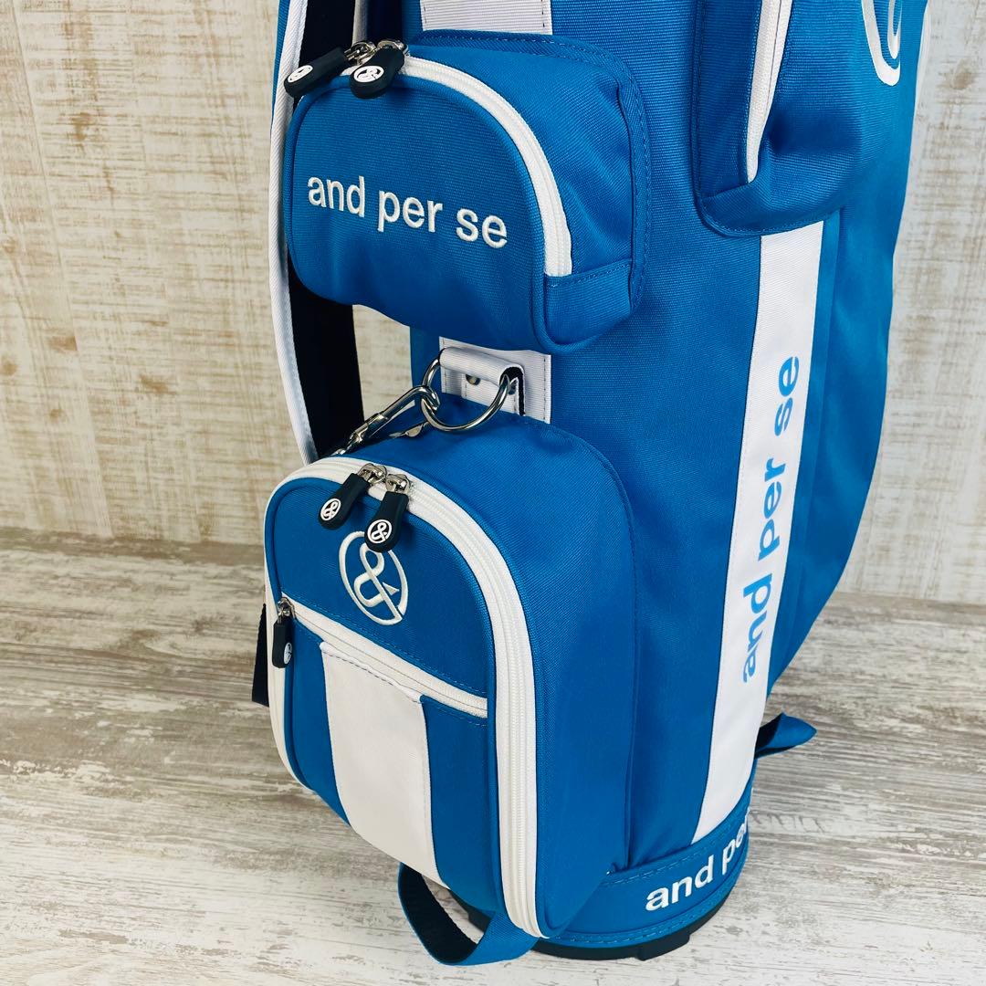 and per se CADDY BAG アンパスィ スポーティーキャディバッグ