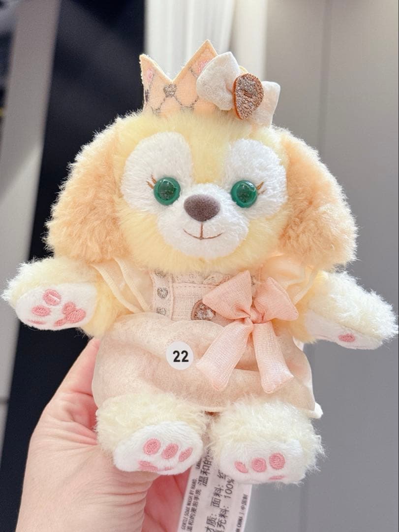 お顔厳選❗️上海ディズニー　バースデー　クッキーアン肩のせ➕ぬいぐるみSS