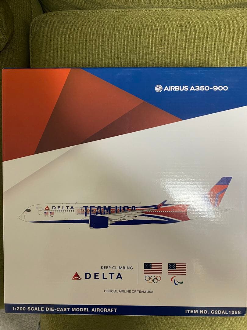 傷ありGemini Jets Airbus A350-900 デルタ航空