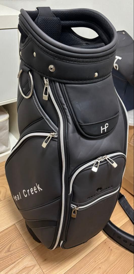 ヒールクリーク　9.5型　キャディバック　おまけ付ヘンリー君　healcreek
