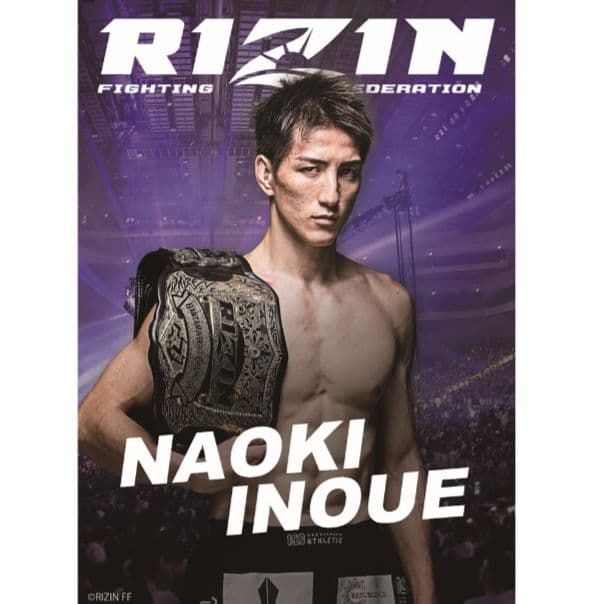 RIZIN×クレマス　オリジナルポスター　アクリルスタンド　メタリックプラカード