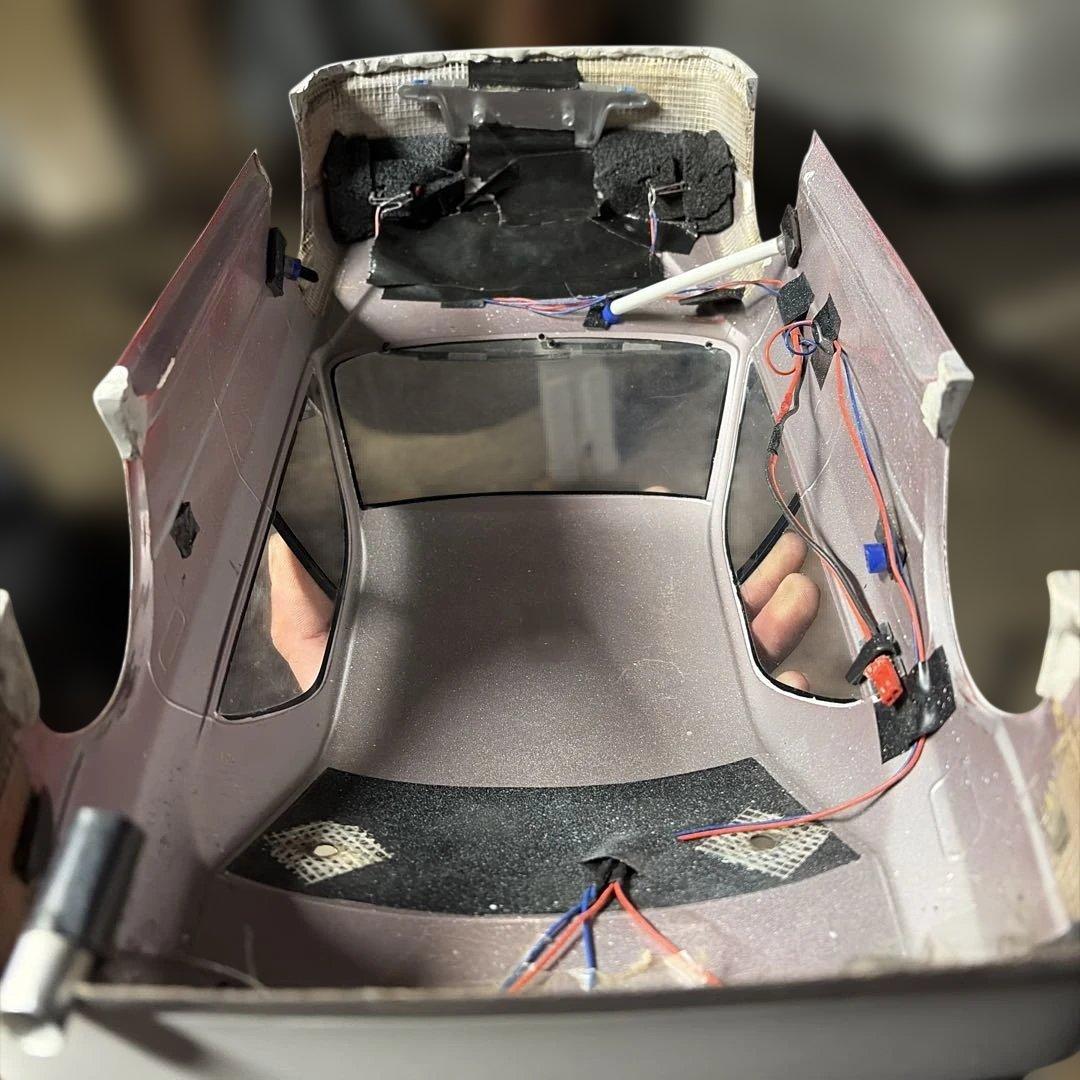 100系チェーサーラジコンボディ