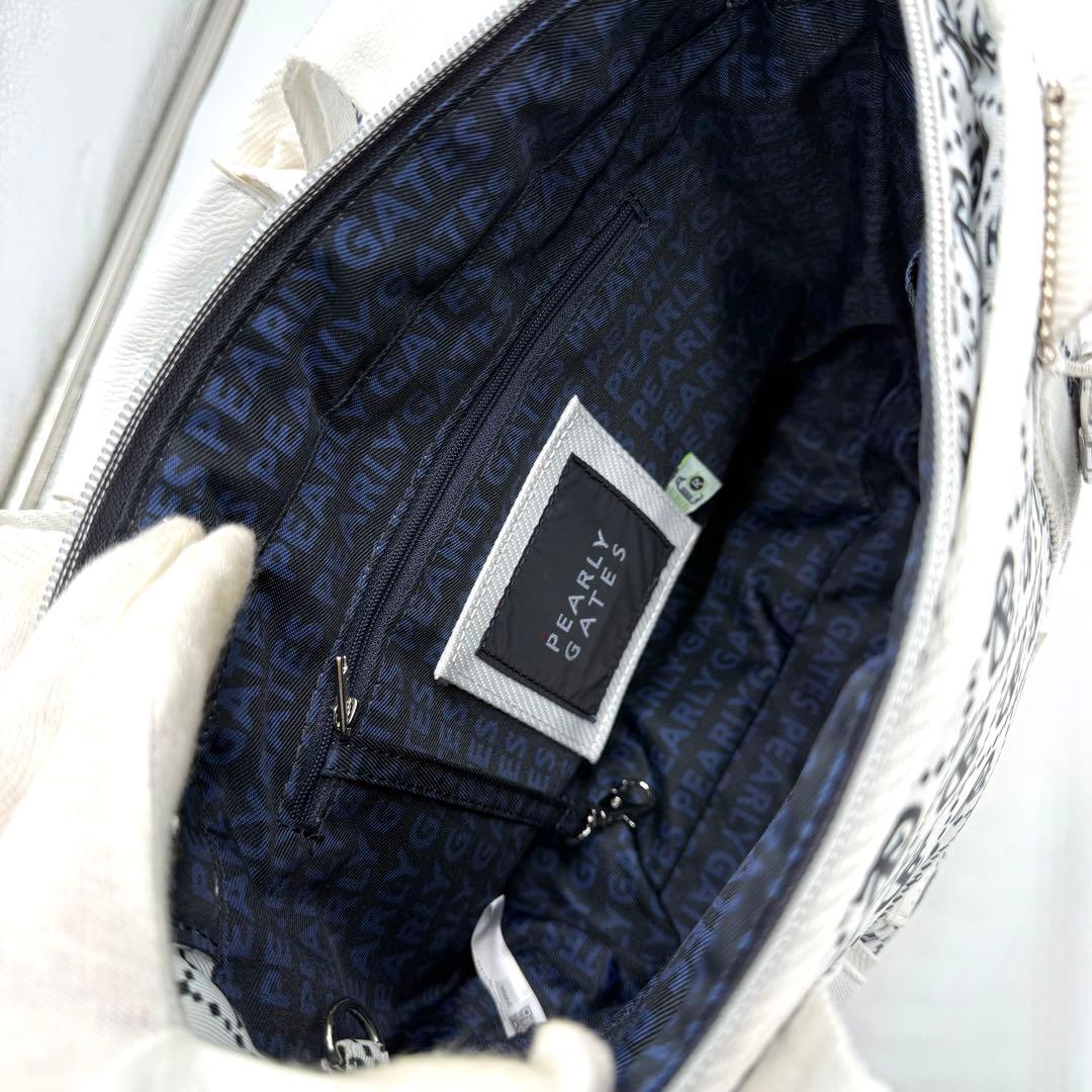 PEARLY GATES モノグラムニコちゃんストラップ カートバックポーチ付き