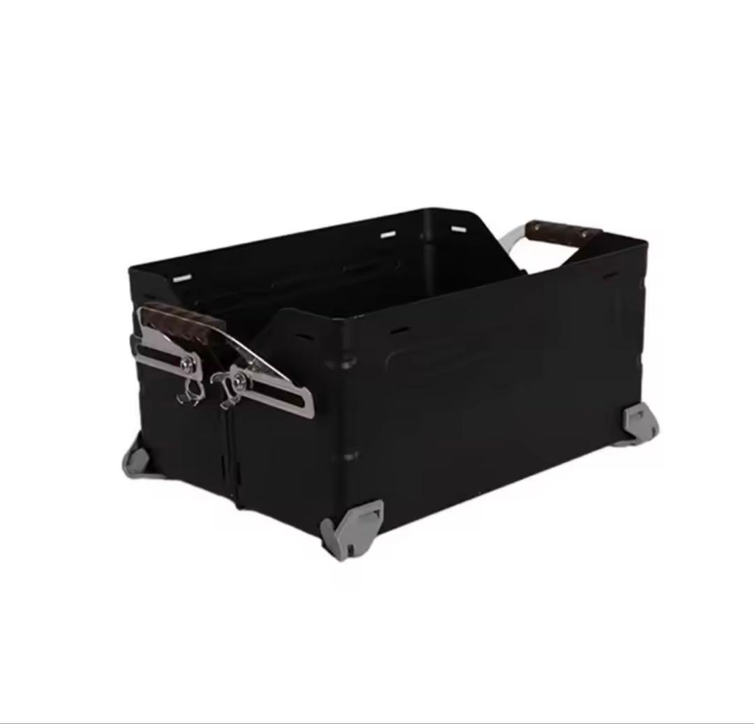 マットブラック シェルフコンテナ 25 スタッキングコンテナ シェルコン