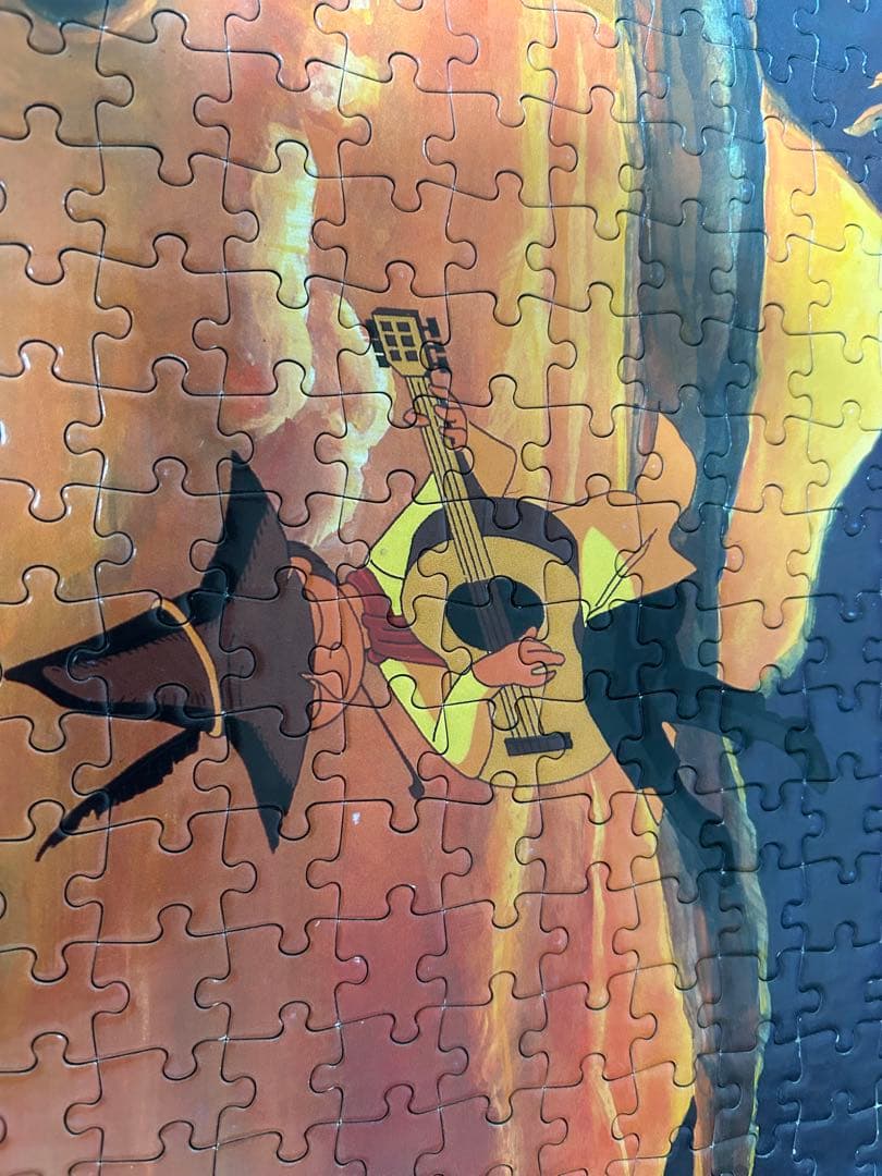 ジグソーパズル　ムーミン　夕暮れのスナフキン　1000ピース　中古品