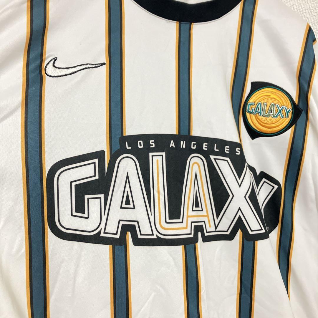 【新品タグ付】90sNIKEナイキ　ロサンゼルスギャラクシー　ユニフォーム　L