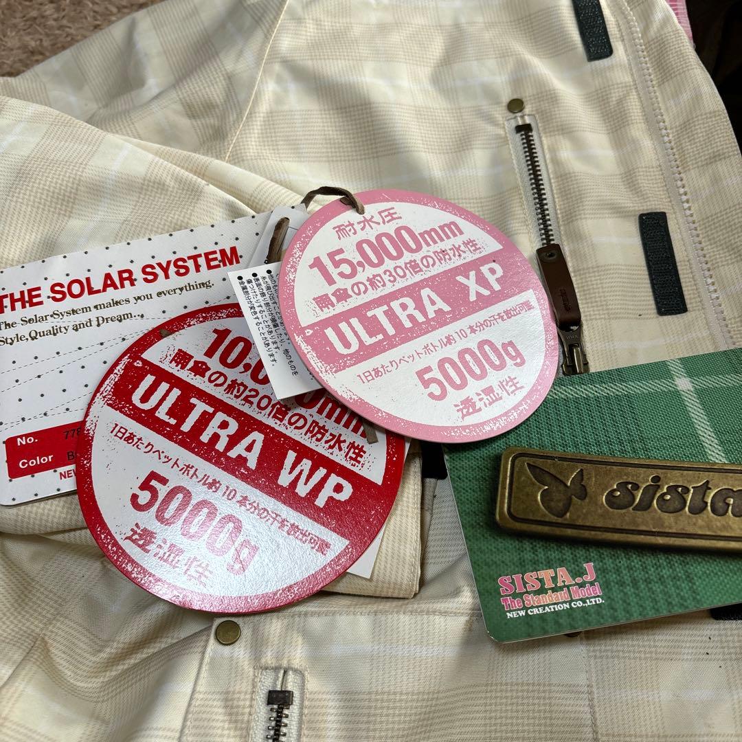 SISTA.J シスタジェイ　スノーボード　スノボ　ジャケット　ウェア