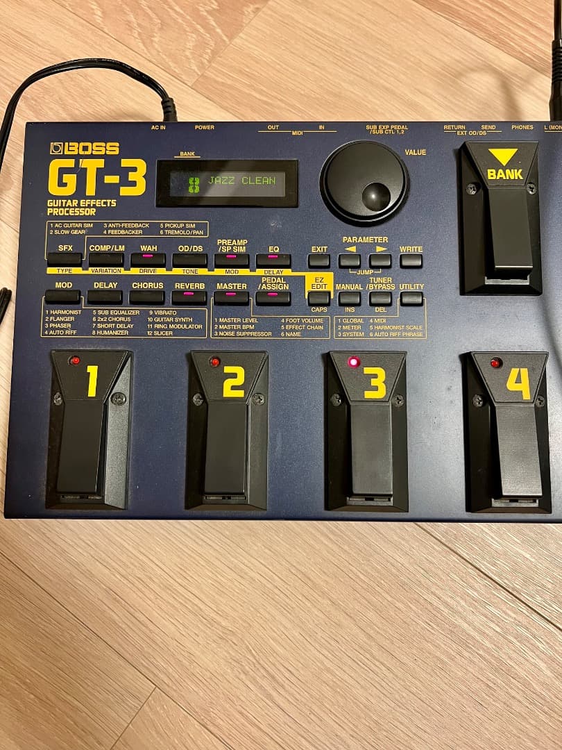 BOSS GT-3エフェクター