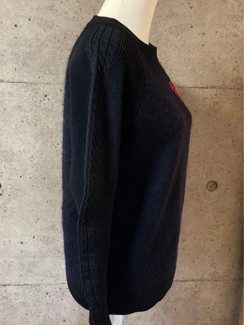 PEARLY GATES ネイビー ラグラン　 セーター1