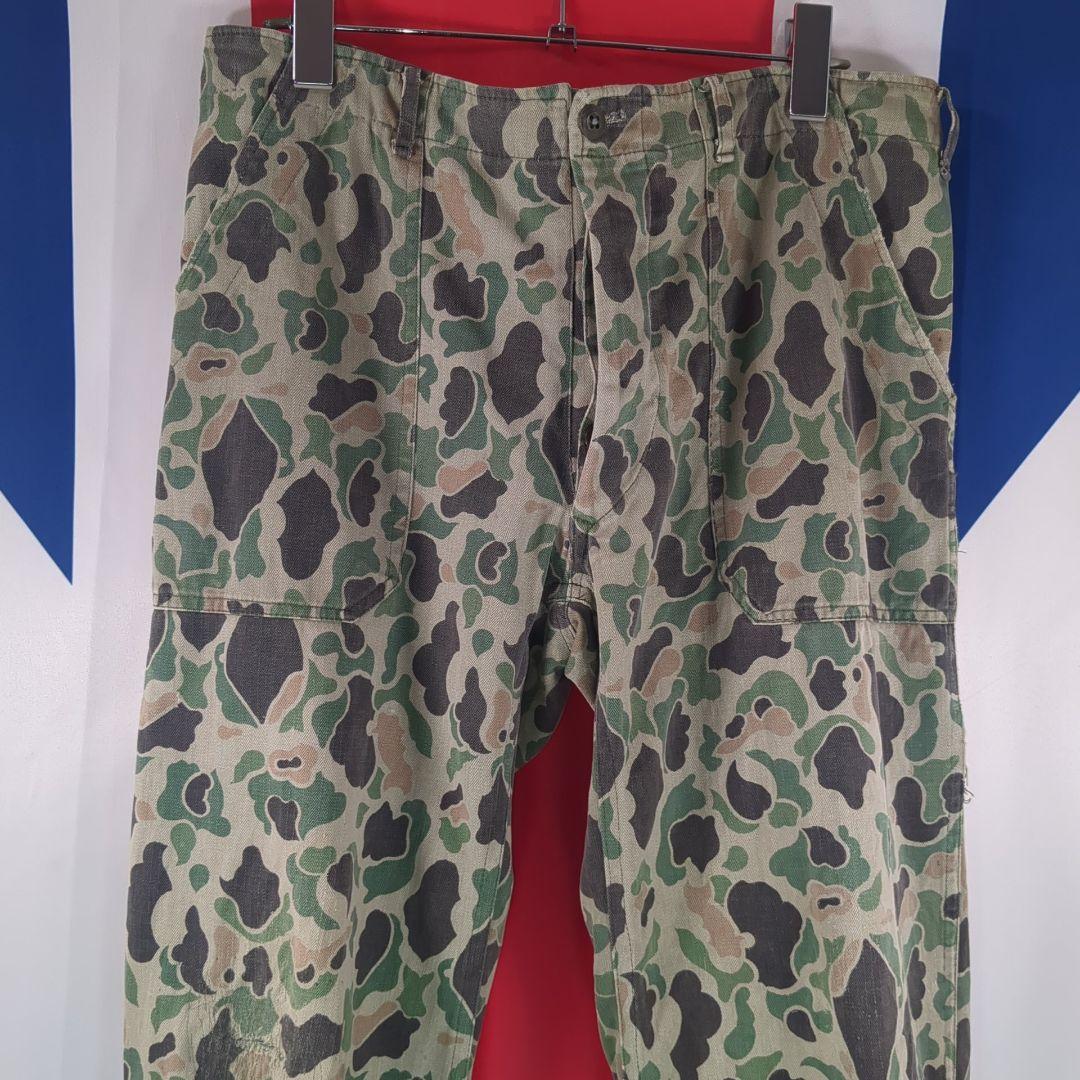 韓国軍 フロッグスキン迷彩 上下セット 1960年代