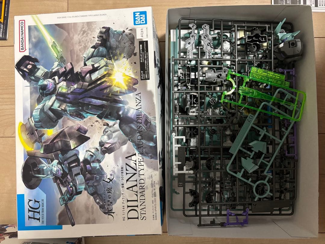 ガンプラ RG高機動型ザク　HG ルブリス ディランザ ローズ ヤクトドーガ