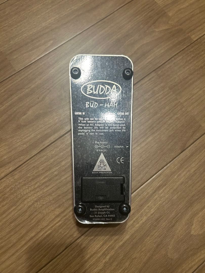 BUDDA ワウペダル 赤ラベル