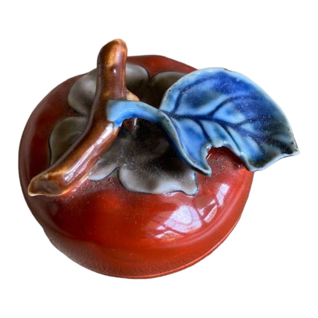 再値下げ❗️　十二代酒井田柿右衛門　香合　柿