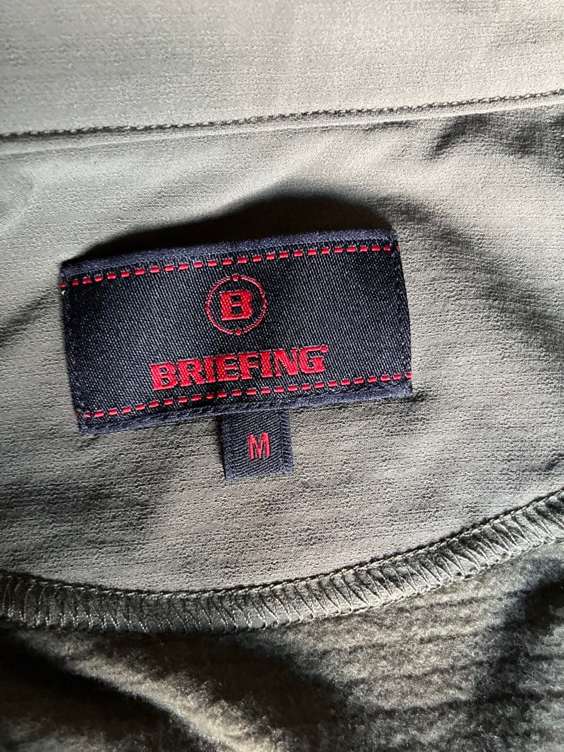 BRIEFING ストームフリース ハーフジップ