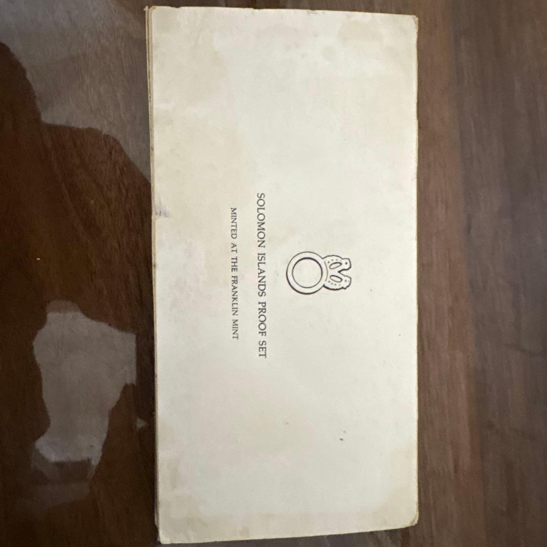 1978年 ソロモン諸島 プルーフ 7種セット（大型銀貨含む・証明書付）