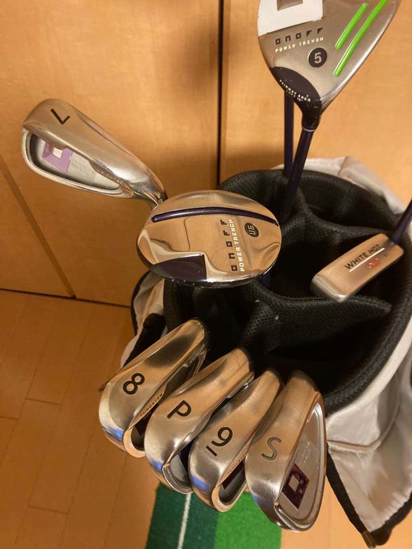 ［nao.1580］onoff オノフ　レディース ゴルフ　クラブセット