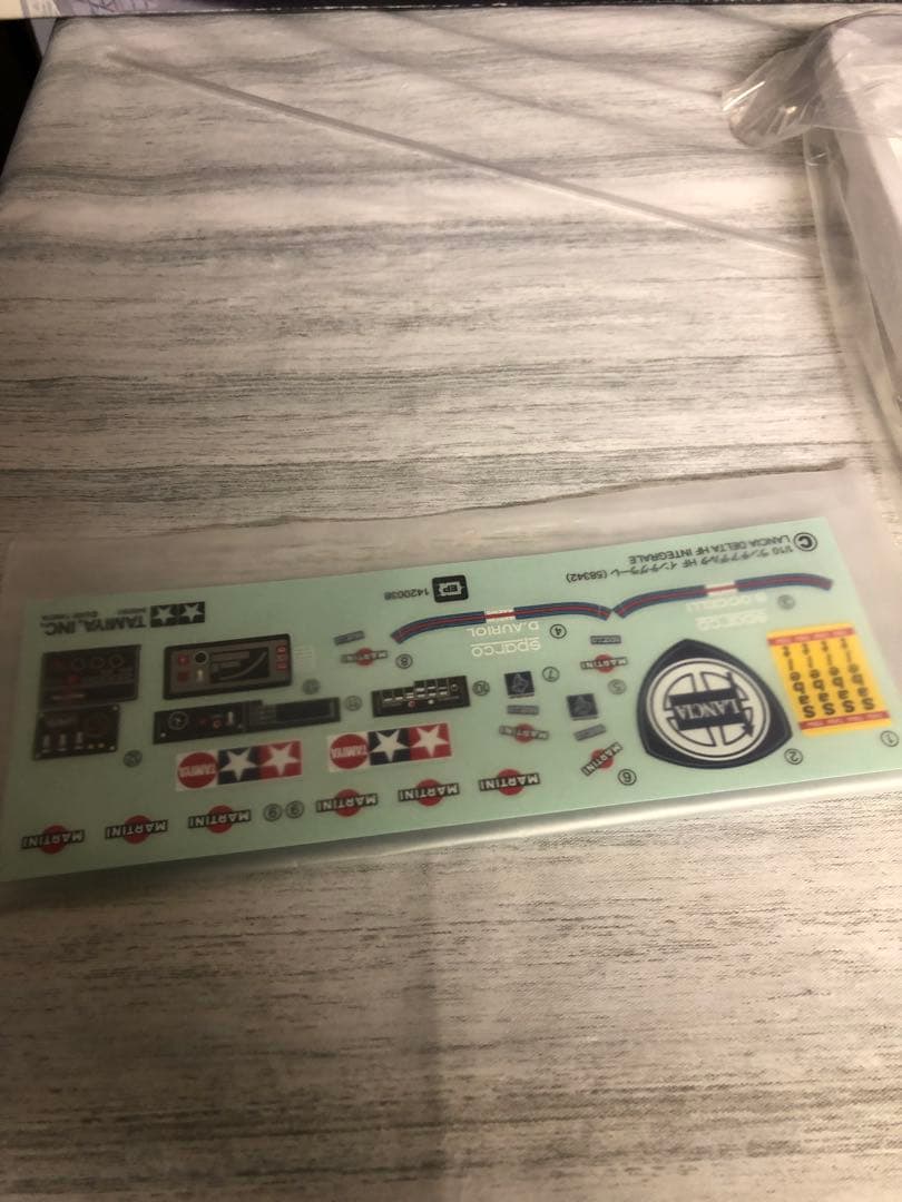 もりっぺ様　タミヤ　ランチアデルタ　ラジコン