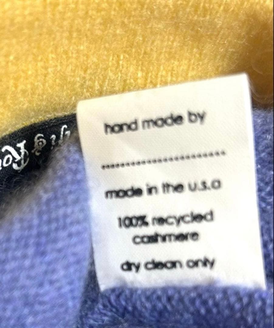 フィフィアンドロメオ 　　　　　　　　　　　カシミヤ チェリーパーカー　パープル