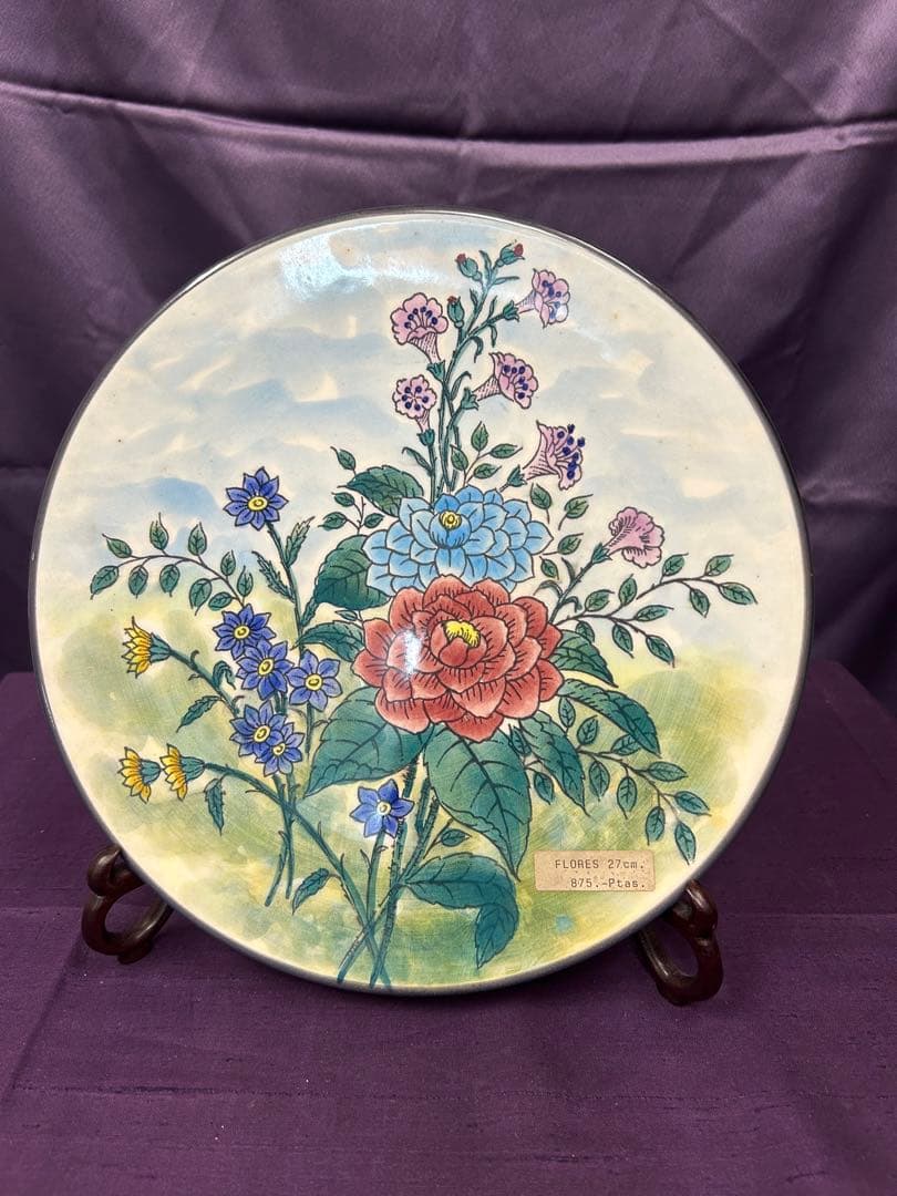 海外購入　飾り皿