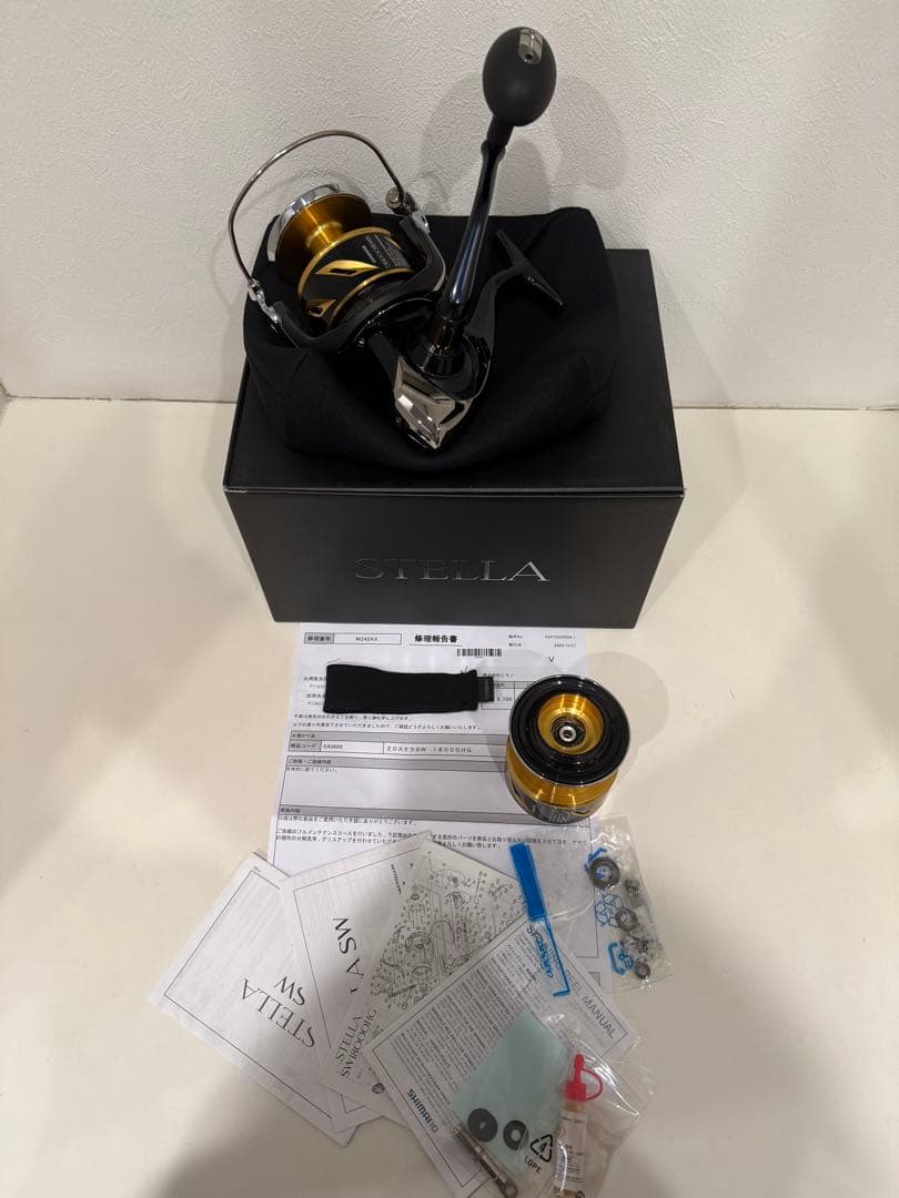 シマノ 20ステラSW 18000HG 替スプール付き OHフルメンテコース済み