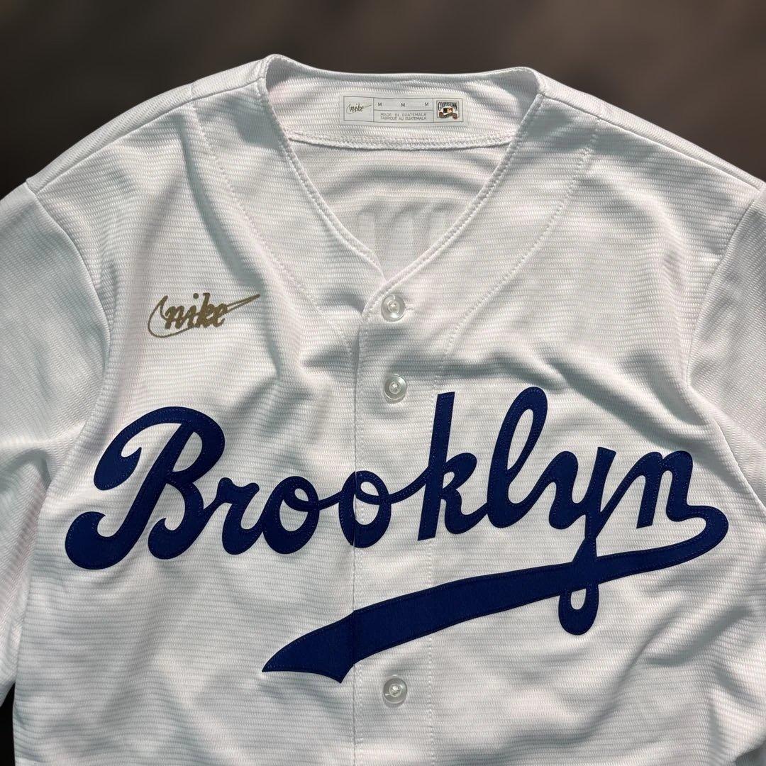 ★8SM2 US限定　ドジャース　ロビンソン　ユニフォームシャツ　古着used