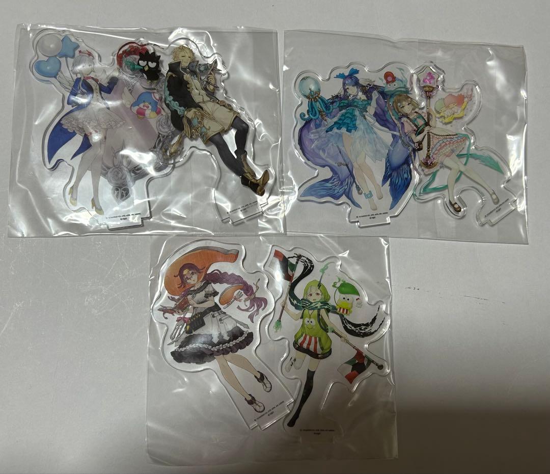 シノアリス　非売品　アクリルスタンドセット　サンリオコラボ