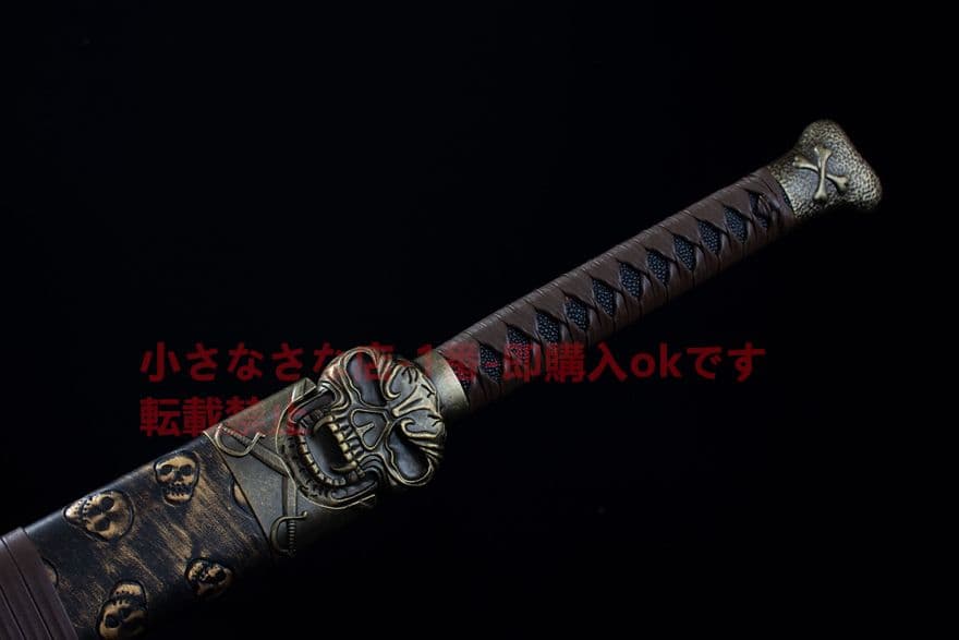 殺意の絶影唐刀  武具　刀装具　日本刀　模造刀 横刀  直刀