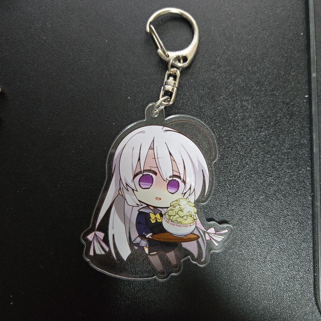ゆずソフト サノバウィッチ 綾地寧々 ゆずこもカフェ アクリルキーホルダー