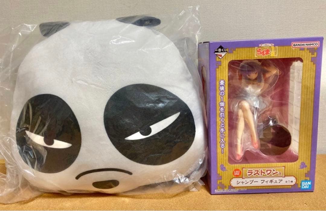 未使用／一番くじ　らんま1／2 ラストワン賞シャンプーフィギュア＆C賞