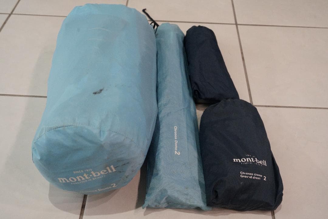 montbell テント クロノスドーム2型