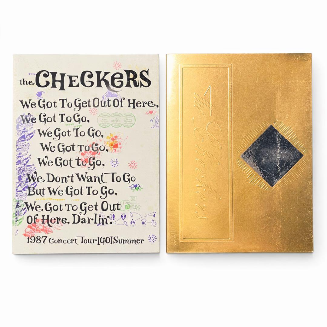 チェッカーズ GO ツアーパンフレット 80年代 2冊
