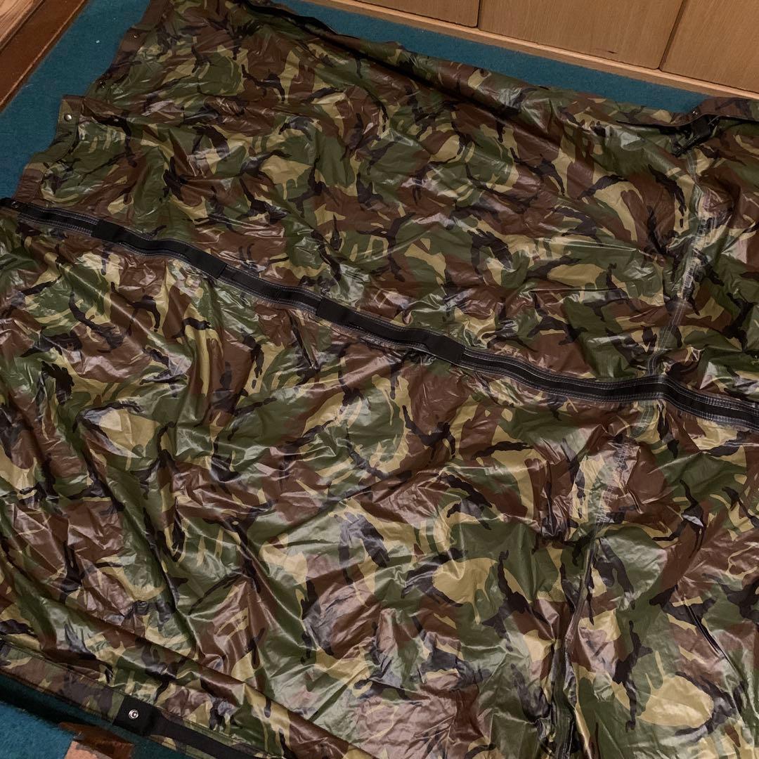 希少 デッドストック 新品未使用 オランダ軍タープ