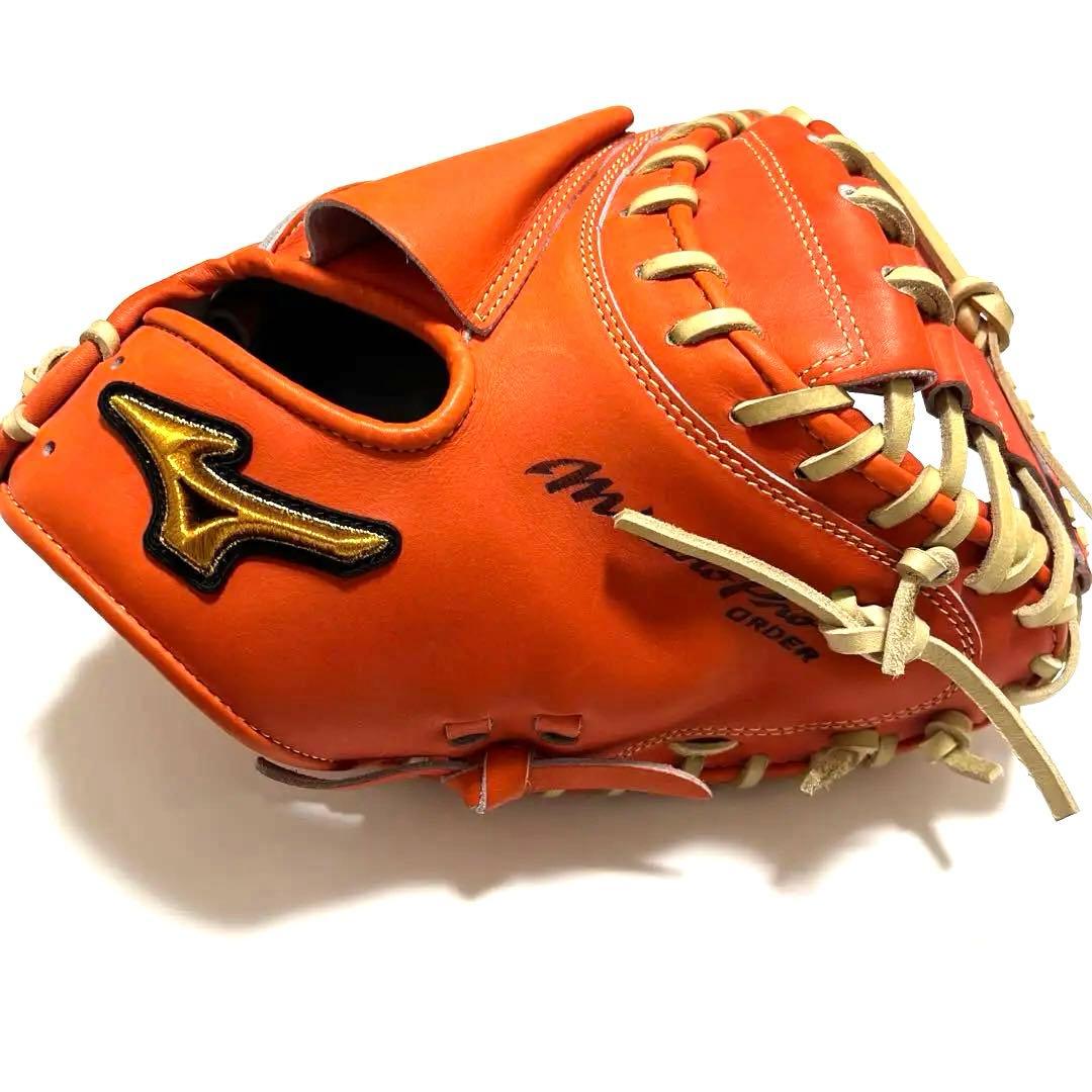 【未使用】ミズノプロ 硬式 キャッチャーミット オーダー