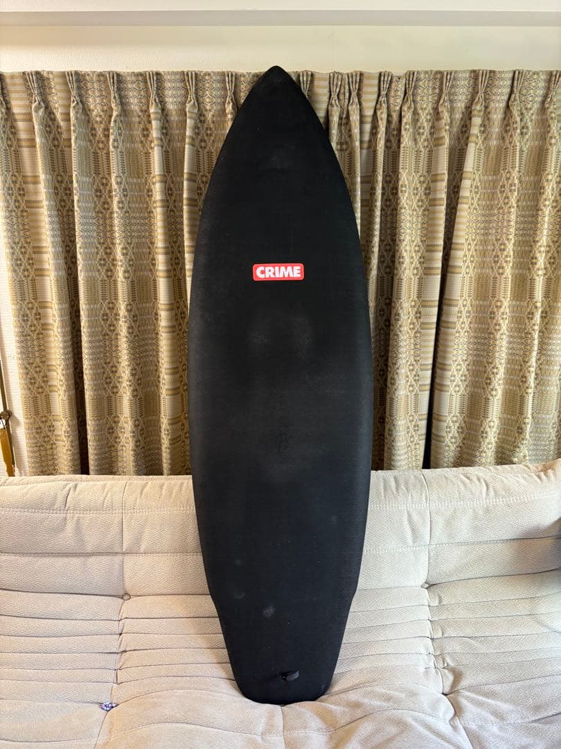 【CRIME × GONZ コラボ サーフボード】 限定デザイン・ブラック