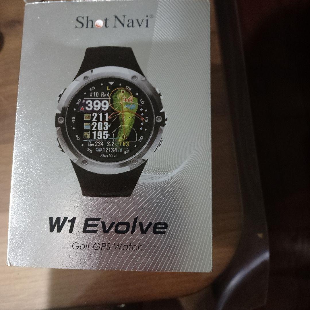 ShotNavi W1 Evolve ゴルフ用GPSウォッチ