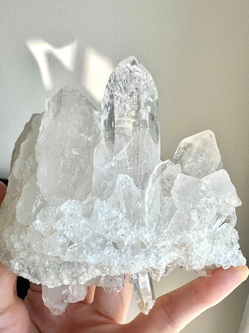 祝春節✨AAAAA宝石質マニハール 天空に浮かぶクリスタル神殿✨ルチル入天使の翼