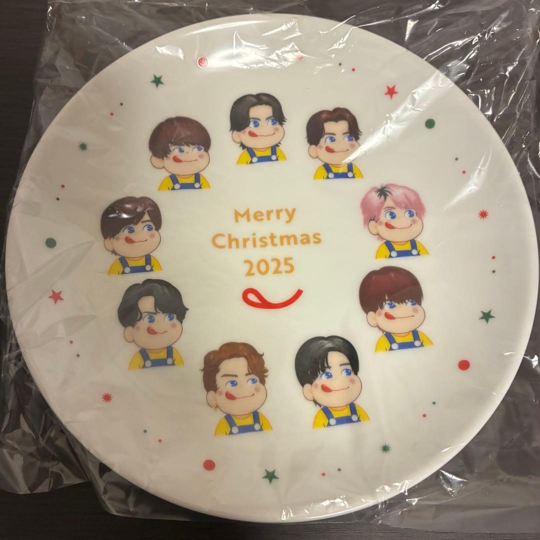 【新品未使用】FUJIYA x  Man オリジナルクリスマスプレート