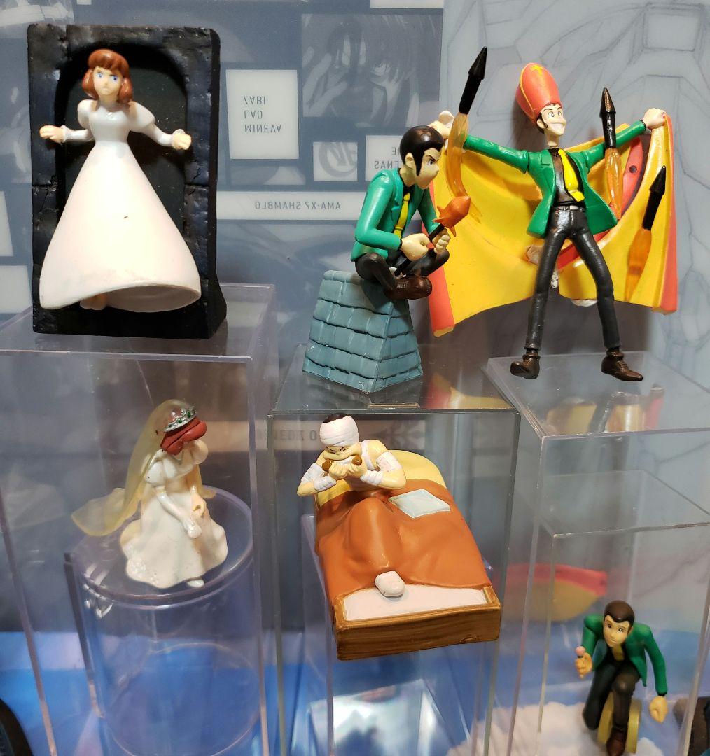 良品 ルパン三世カリオストロの城 フィギュア-ミニカーまとめ