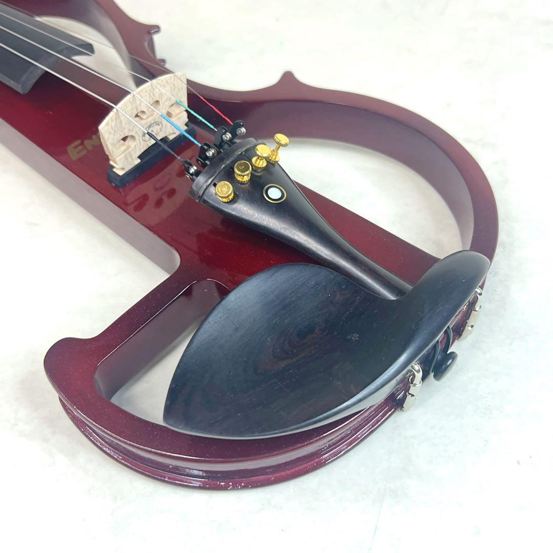 【超美品】 ENNBOM エボニー サイレントバイオリン HVPV-30 4/4