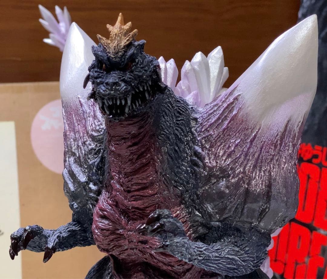 海洋堂 スペースゴジラ レジンキャストキット完成品 原型製作 酒井ゆうじ