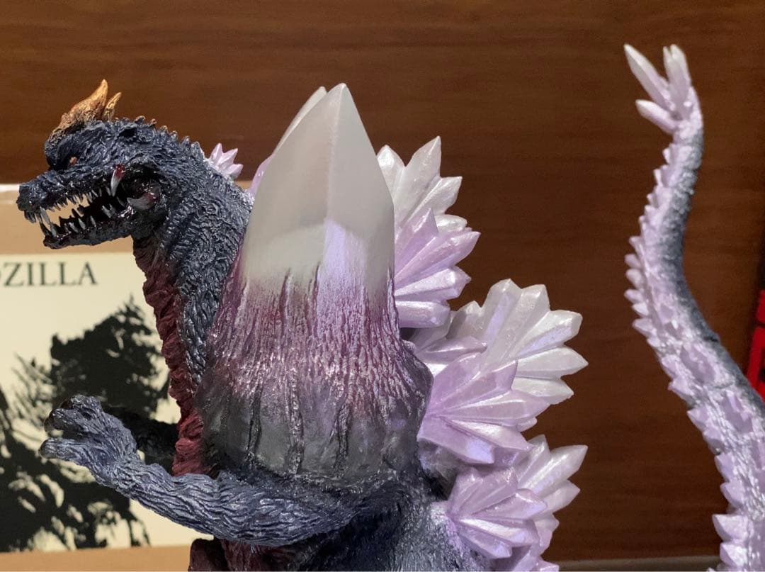 海洋堂 スペースゴジラ レジンキャストキット完成品 原型製作 酒井ゆうじ