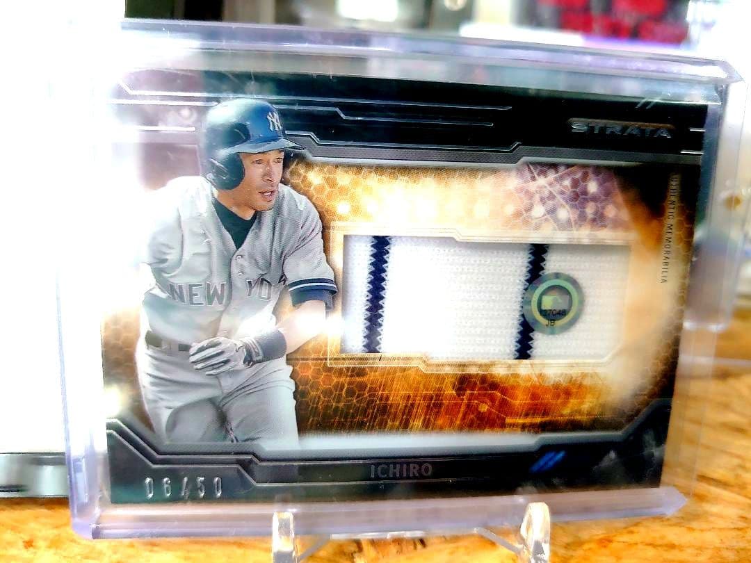 【激レア】イチロー 実使用ユニフォーム封入 ジャージカード topps