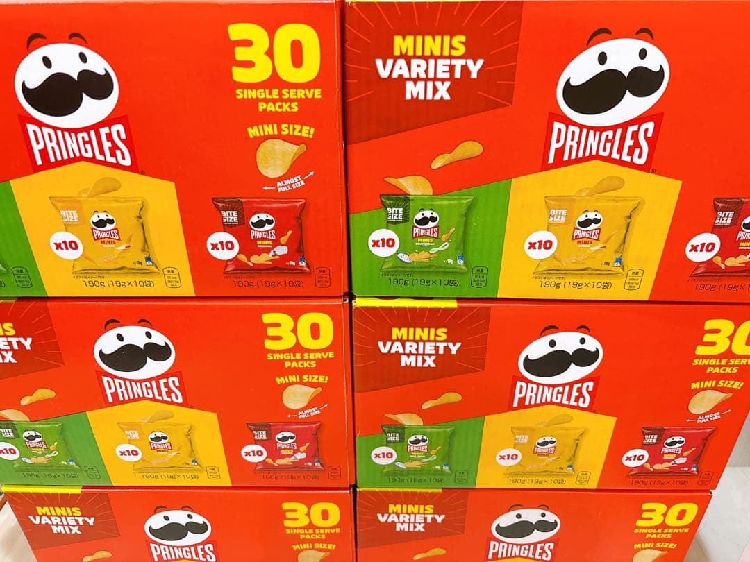 き*ん様 プリングルズ サワークリーム他 ミニ バラエティミックス コストコ　6