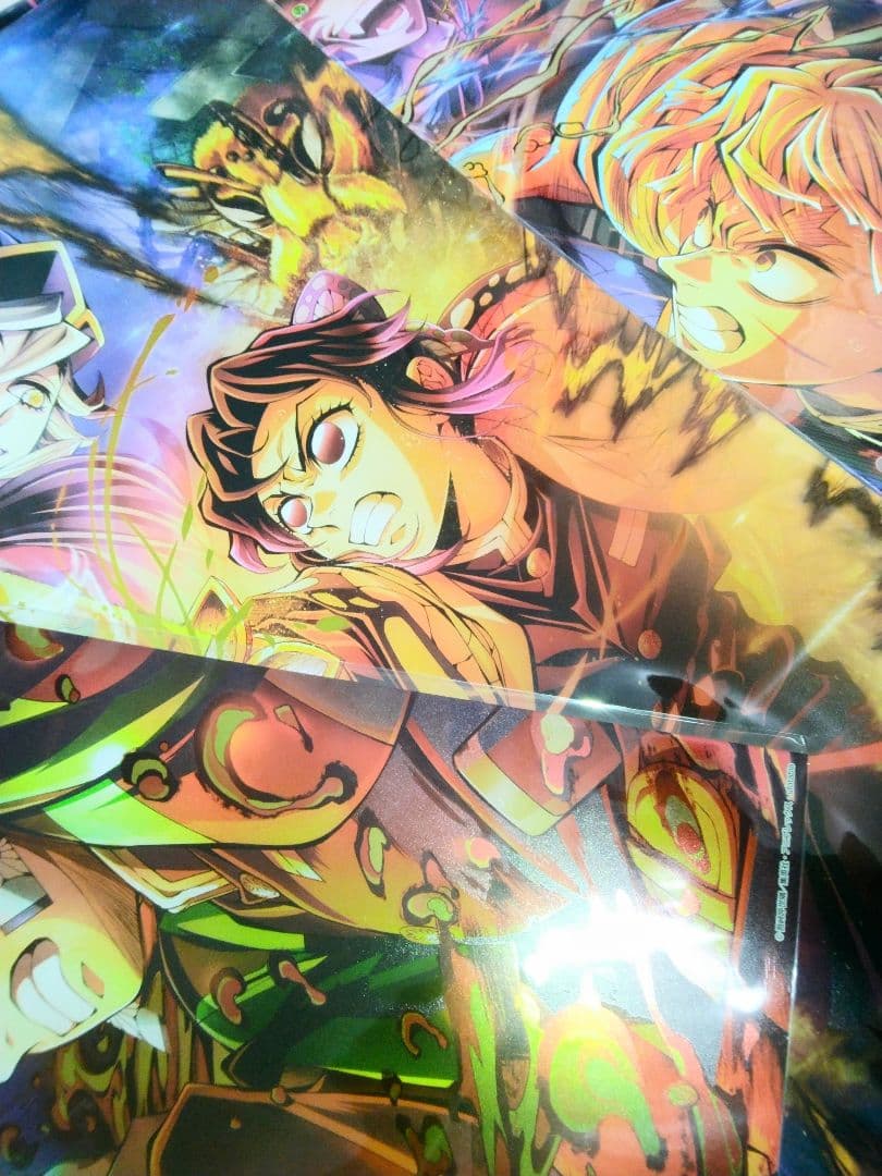 劇場版 鬼滅の刃 無限城編 第一章 KV 特殊印刷 A3 ポスター メタリック